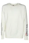 AUTRY SLEEVED LOGO PRINT SWEATER
