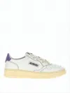 Autry Smooth Leather Low-top Sneakers In White