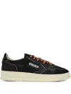 Autry Medalist Sneakers In Chocolate Pony Skin In Brown