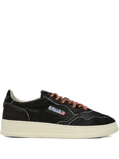 AUTRY MEDALIST PONY-HAIR SNEAKERS