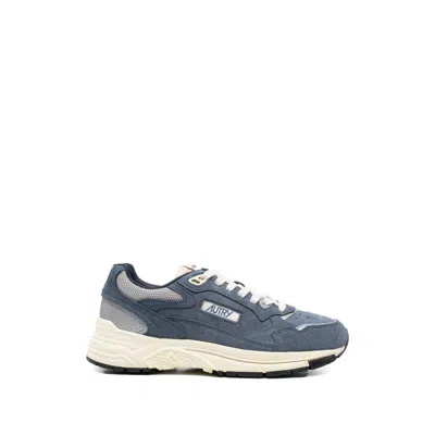 Autry Panelled Sneakers In Blue