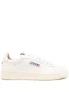 Autry Low-top Sneakers With Smooth Leather Upper And Perforated Detailing In White