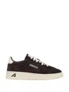 Autry Medalist Low Sneakers In Mocha Suede And Off White In Brown