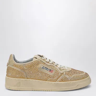 AUTRY AUTRY | SNEAKER MEDALIST CRYSTALS IN BRONZE