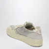 Autry Supervintage Sneaker In Gray Canvas