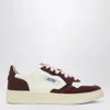 Autry Sneaker Medalist Marshmallow/amarone With Glitter