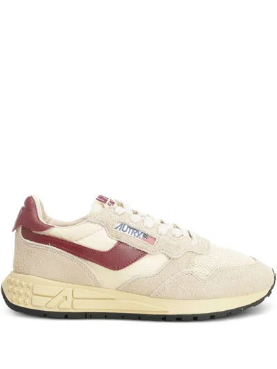 AUTRY AUTRY SNEAKER REELWIND LOW BEIGE BORDEAUX