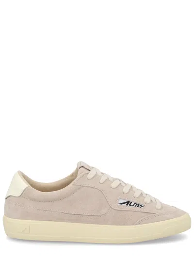 Autry Windscape Low Suede Minimalist Sneakers In Multi