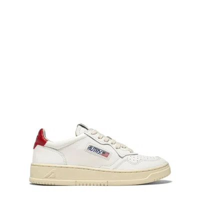 Autry Sneakers In Lt/lt Wht/red