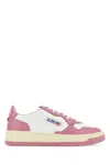 Autry Medalist Bi-color Leather Sneakers