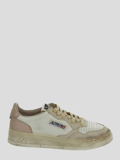 Autry Super Vintage Color-block Sneakers In Multicolor
