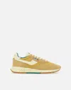 Autry Up 02 Reelwind Low-top Sneakers In Yellow