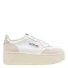 Autry Platform Low-top Sneakers With Platform Sole In White