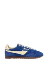 Autry 'windspin Low' Blue Sneaker With Logo On The Side And On The Heel In Blue