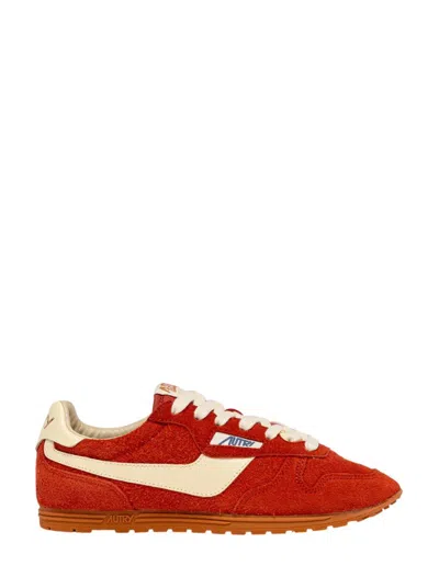 Autry Shoes In Red