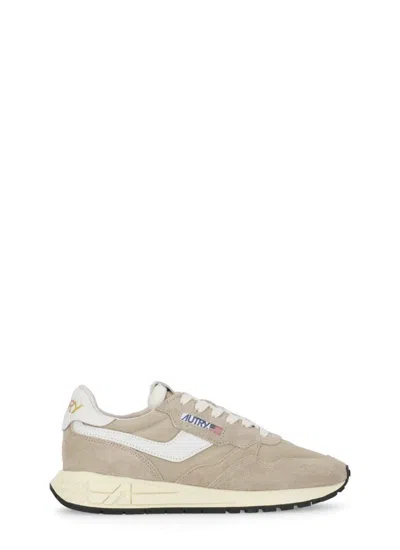 Autry Sneakers In Nude