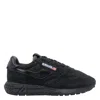 Autry Reelwind Suede Low-top Sneakers In Black