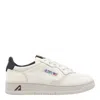 Autry Medalist Leather Low-top Sneakers In Neutral