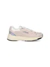 Autry Hyperway Mesh And Suede Sneakers In Neutral