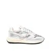 Autry Reelwind Metallic Leather Sneakers In Multi