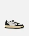 Autry Medalist Low Sneakers In Black