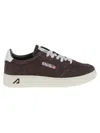 Autry "medalist" Low Sneaker In Brown