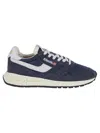 Autry Reelwind Super Vintage Sneakers With Suede Accents In Multi