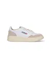 Autry Medalist Low Low-top Leather Sneakers In White