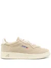 Autry Medalist Sneakers In White And Black With Suede