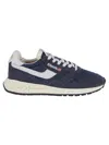 Autry Reelwind Super Vintage Sneakers With Suede Accents In Multi