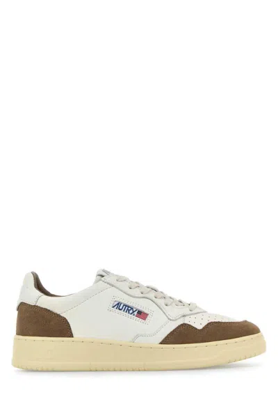 Autry Two-tone Leather Medalist Sneakers In Multi