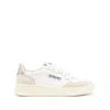 Autry Platform Low-top Sneakers With Platform Sole In White