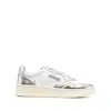 Autry Low Top Medalist Mirror Leather Sneakers In Multi