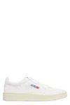 Autry White Leather Medalist Sneakers In White