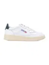 Autry White Lace Up Sneakers In White