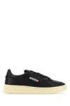 Autry Woman Sneakers Black Size 8 Leather In Black