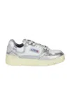 Autry Clc Low Leather Sneakers In White