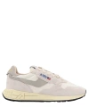 Autry Reelwind Sneakers In Gray With Suede