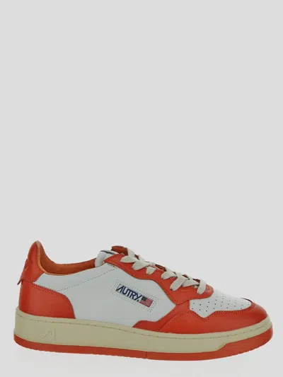 Autry Sneakers In Orange
