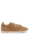 Autry 'windspin Low' Brown Sneaker With Logo On The Side And On The Heel In Brown