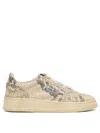 Autry Low-top Sneakers With Textured Finish And Rubber Sole