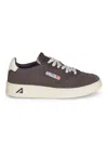 Autry Medalist Suede Low-top Sneakers In Brown
