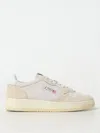 Autry Low Top Sneakers In Calf Leather In Neutral