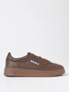 Autry Brown Leather Medalist Sneakers In Brown