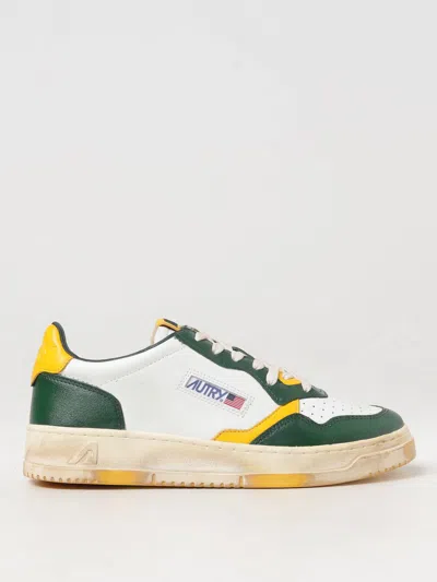 Autry Super Vintage Panelled Sneakers In Multi