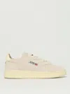 Autry Medalist Perforated Sneakers In Nude