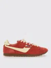 Autry Red Suede Windspin Sneakers In Red
