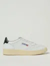 Autry Medalist Sneakers In White And Blue Leather In White