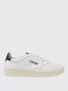 Autry Classic Low-top Sneakers With Breathable Perforations In White