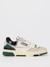 Autry Low Top Suede Sneakers With Contrast Panels In White